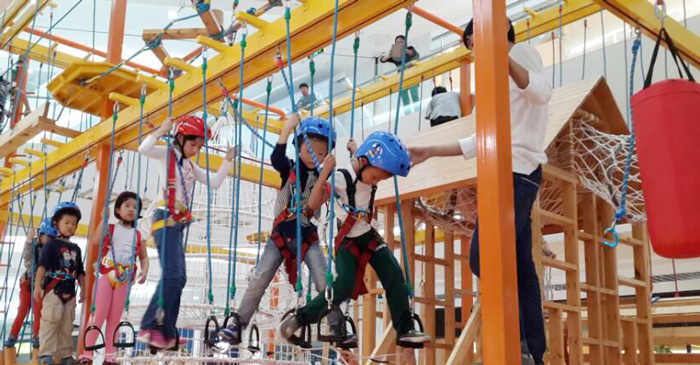 兒童拓展訓練可以開發兒童智力